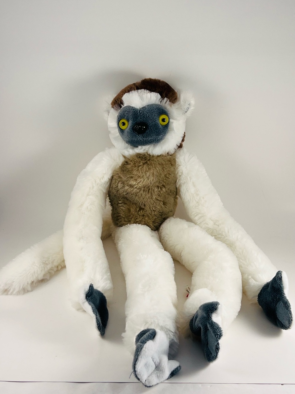 Wilde Republic Sifaka Long Armed Monkey Lemur 18” Plush EUC
